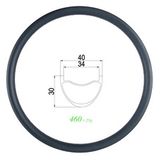 Cerchio carbonio tubeless