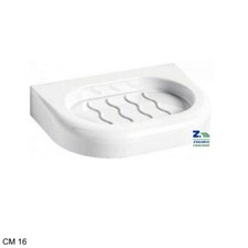 PORTASAPONE MENSOLA PORTA SAPORE CM 16 IN ABS RESISTENTE ACCESSORIO BAGNO