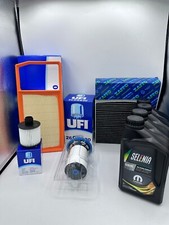 KIT TAGLIANDO ORIGINALE FIAT PANDA 4 FILTRI 4 LT SELENIA WR 5W30 1.3 MJT EURO 6 
