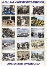 Francobollo shhet Normand