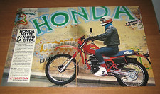 PUBBLICITA VINTAGE MOTO HONDA XL 200 R advertising werbung 1984