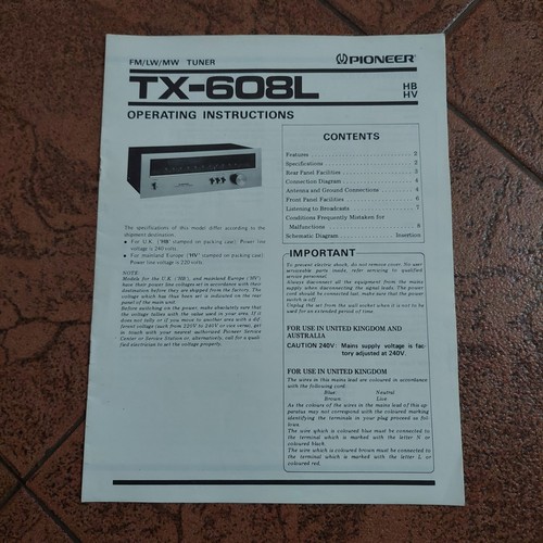 Manuale istruzioni