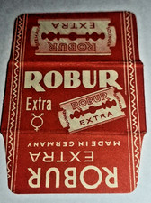 "ROBUR"-  Lametta da collezione Hojas de afeitar Vintage Razor blade