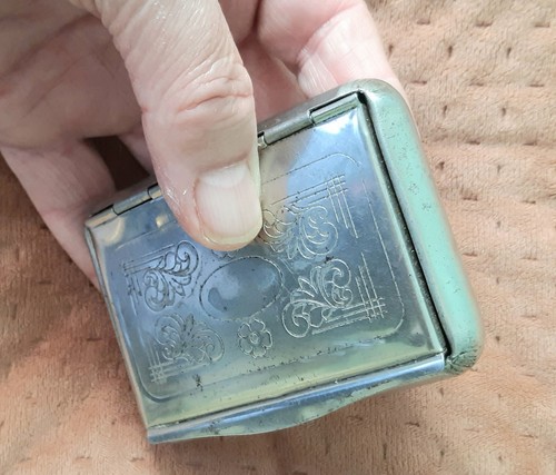 Porta tabacco metallo - , in