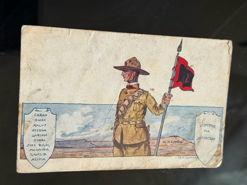 Cartolina militare coloniale - cartolina,