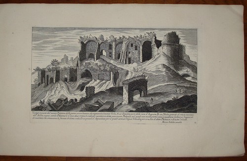 Stampa antica marco sadeler - antica,