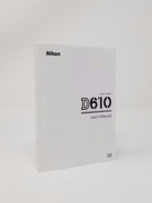 Nikon D610 Manuale Istruzioni