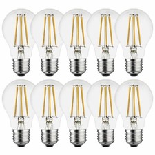 Osram lampadina goccia led 7W = 60W E27 luce CALDA 2700K CONF. 10 pezzi