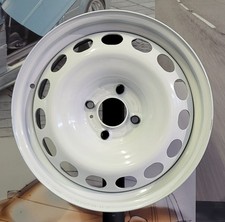 Set 4 Cerchi in Acciaio bianco