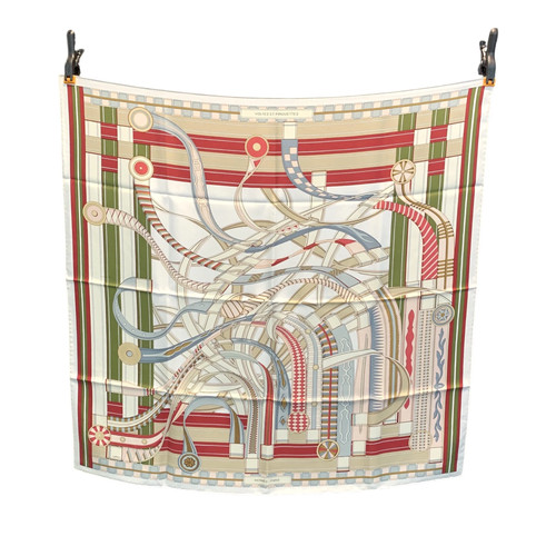 Foulard vintage seta hermes - foulard,