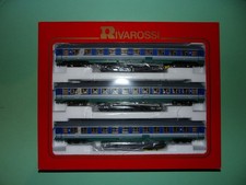 RIVAROSSI coffret 3 voitures type X XMPR PAX 75 FS R3692 NEUF et RARE