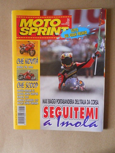 Motosprint 1996 cagiva - n�35,
