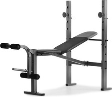 Weider XR 6.1 Panca Pesi Multiposizione con Sviluppatore Gambe e Tabella Esercizi