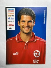 MARIO CANTALUPPI-Nazionale SVIZZERA-SFV-ASF-Basilea-Servette-Norimberga-AK