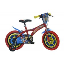 Bicicletta Paw Patrol 14 Pollici 3 4 5 6 anni Bici con Rotelle Freni per Bambino