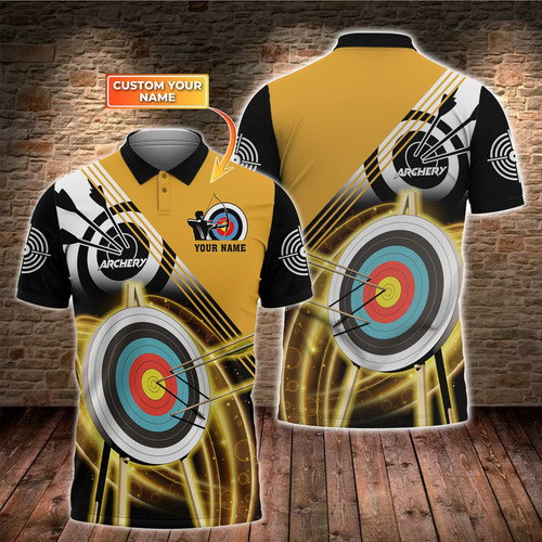Shirt tiro con arco - con, gialle