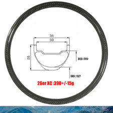 Cerchio in carbonio 26er