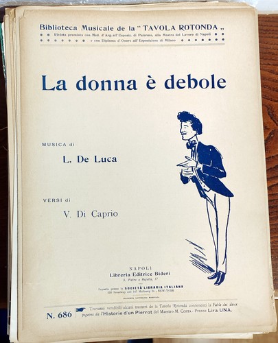 Spartito musicale antico la - spartito,
