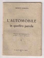 Minotti Edmondo L'AUTOMOBILE
