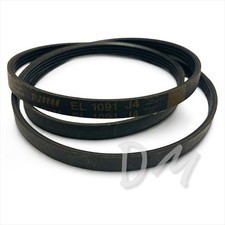 Cinghia poly-v EL 1091 J4 Per Lavatrice Ariston, Whirlpool, Indesit 481281728274