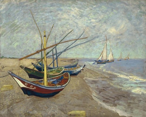Dipinto barca vela - barca, van