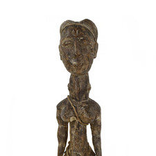 Baule Standing Female Wood