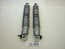 Ammortizzatori posteriori Paioli cromati interasse 33,5 cm diam molla 60 mm