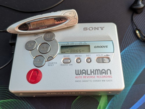 Sony walkman gx670 radio - sony,