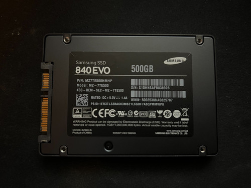 Samsung 840 evo 500gb sata - samsung,