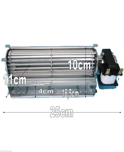 Ventola tangenziale 18cm 230v - tangenziale,