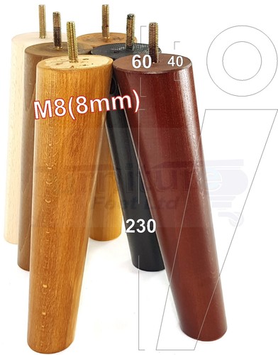 Ricambio legno angolato - 4x,