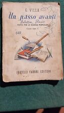 Un Passo Avanti Testo Per Le Scuole Popolari G.Villa Corso Tipo C  Fabbri Editor