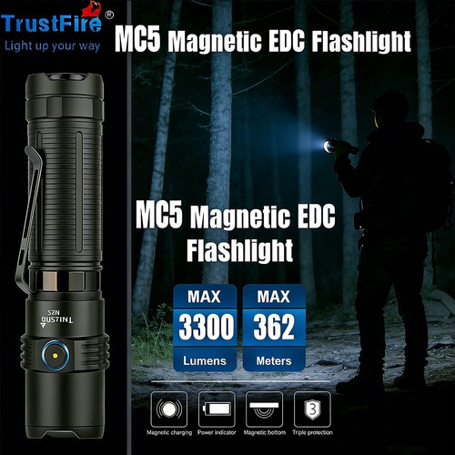 Trustfire mc5 3300lumen con - 3300lumen,