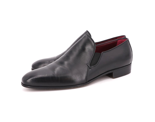 Mocassino uomo pigro indossato - mocassino,
