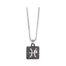 Collana in acciaio con