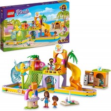 Lego Friends - Parco acquatico - Lego 41720 Set con Piscina con Scivolo, Gioco E