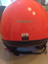 CASCO BAMBINO CON VISIERA - FUCSIA- JET - SCOOTER - OMOLOGATO.