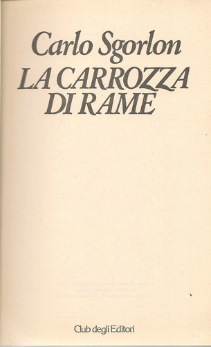 Carrozza rame carlo - di,