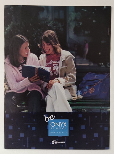 Pubblicita onyx school linea - pubblicita',