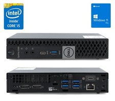 Dell Optiplex 5060 micro PC i5-8500T 8/16/32GB 0/240/480/960GB Windows 11 Pro