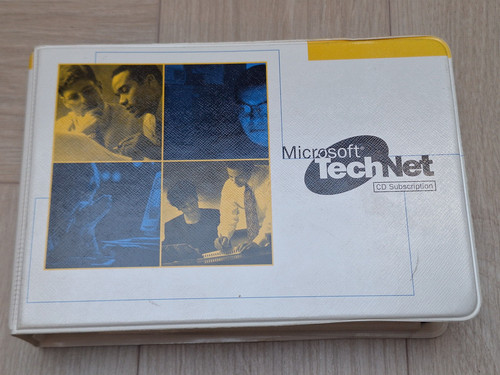 Microsoft technet vintage - microsoft,