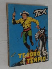 TEX originale in 1° edizione n° 77/d  " tesoro tempio" con mg e senza continua