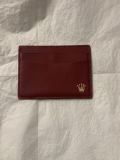 porta garanzia rolex Rosso