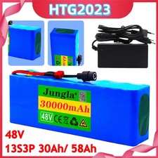 Batteria e-bike Pedelec batteria agli ioni di litio 48V 30Ah13 serie 3 parallela con caricabatterie IT