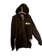 Felpa con cappuccio NAISH Kiteboard SUP Surf UNISEX full zip XL uomo donna NERA mai usata