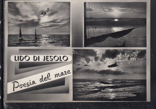 Cartolina lido jesolo - cartolina,