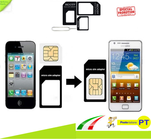 Adattatore sim card per - sim,