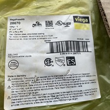 Viega 28670 MegaPressG 6618XL