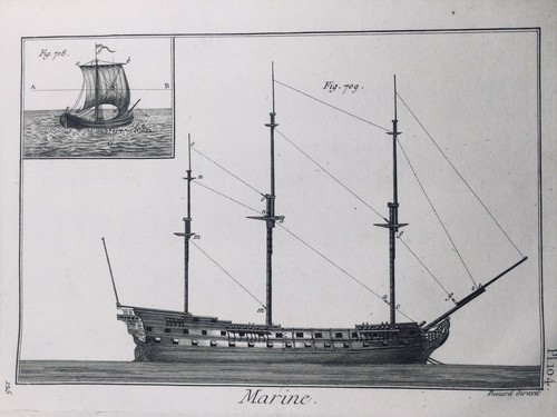 Voilier 1782 frégate - voilier,