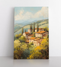Quadro villaggio toscano